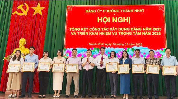 HỘI NGHỊ TỔNG KẾT CÔNG TÁC XÂY DỰNG ĐẢNG NĂM 2025
